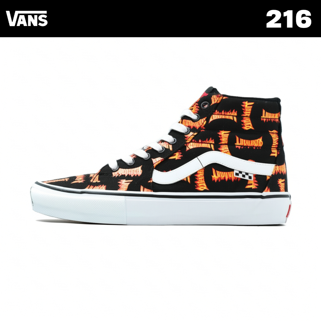 Sk8-HI Pro Skate Thraser Black Multi Original