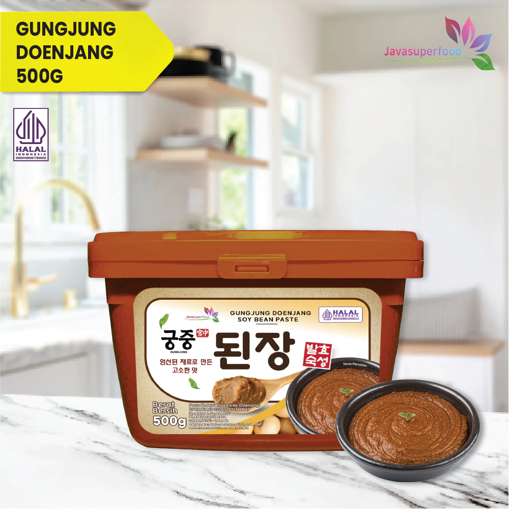 

Gungjung Doenjang Soy Bean Paste 500gr - Pasta Kedelai Khas Korea HALAL