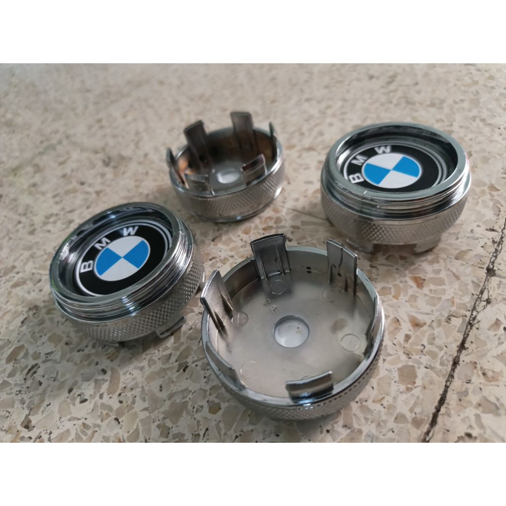 Dop Velg Bmw E30 bahan Plastik Chrome