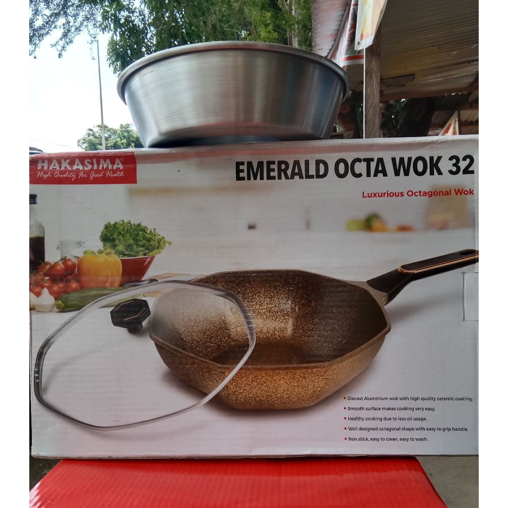 HAKASIMA WOK 32 CERAMIC / SUPER WOK 32