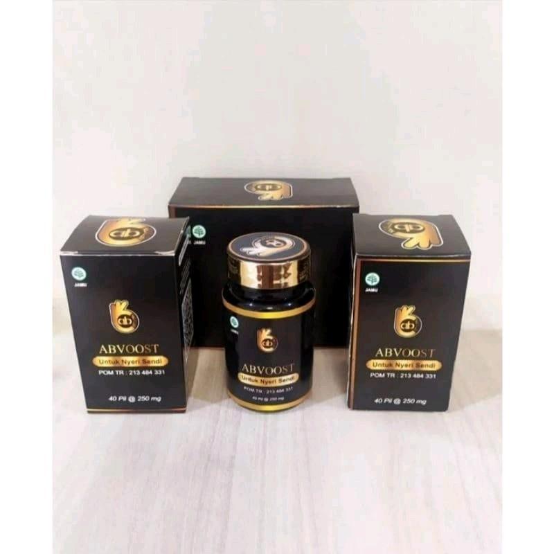 ABVOOST PIL HITAM 1 BOTOL ISI 40 PIL ORIGINAL 100%