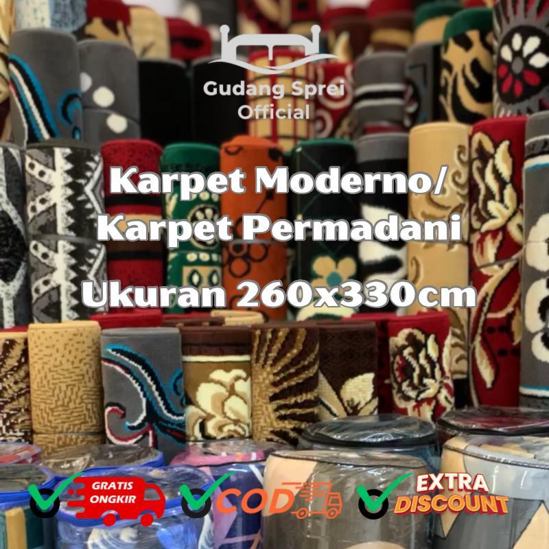 Karpet Lantai Permadani Moderno Super Premium Size 260X330