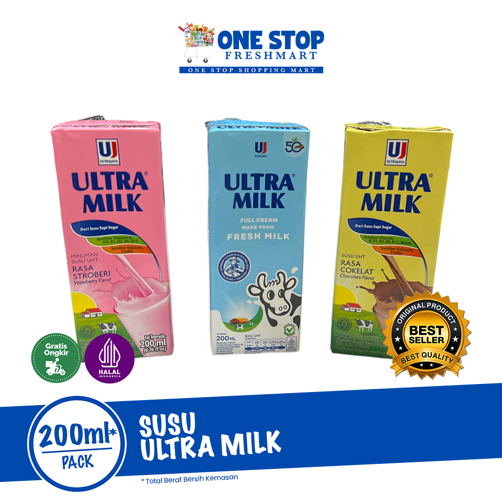 

ULTRA MILK SUSU UHT 200ML