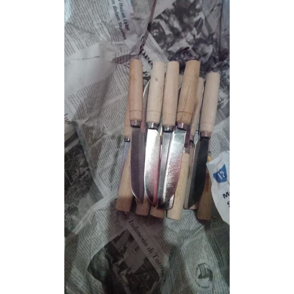 pisau gergaji/pisau tradisional/pisau plat/pisau baja