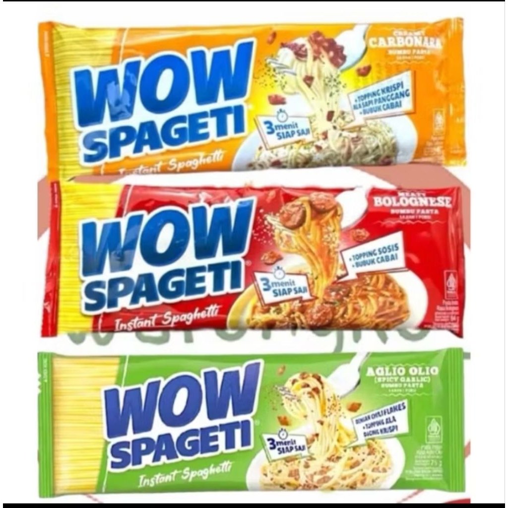 

WOW spaghetti paket 3 pcs