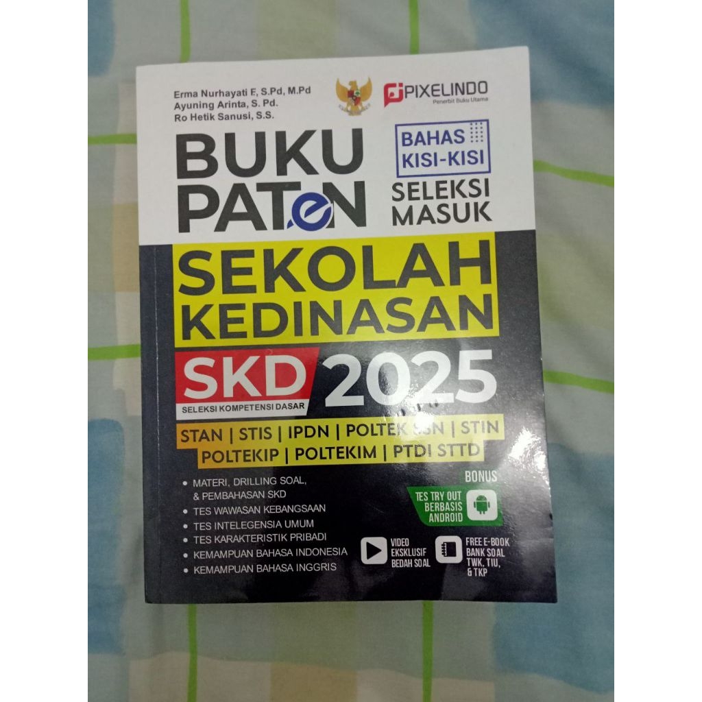 

PRELOVED BUKU PATEN | PERSIAPAN KEDINASAN