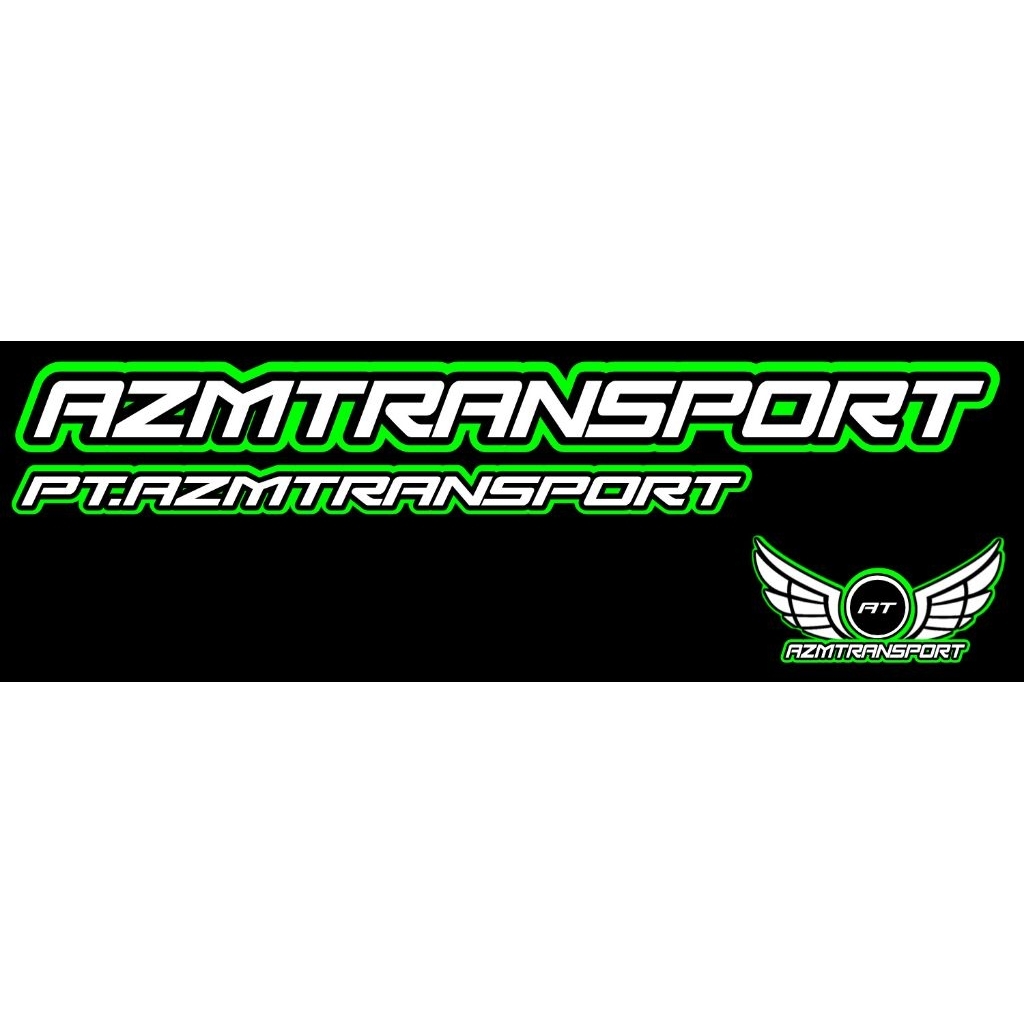 

STIKER p.o AZM transport warna Hijau (sudah cutting)