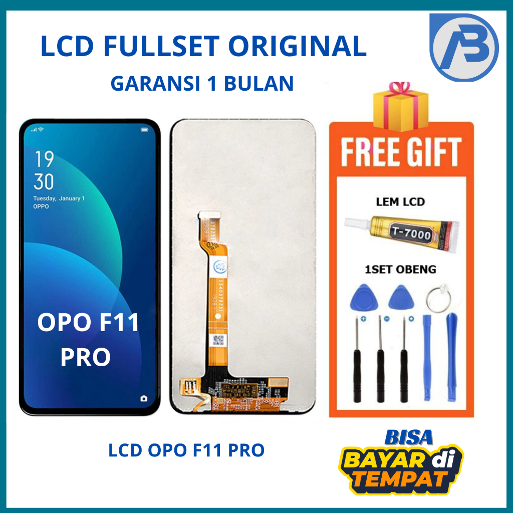[ORIGINAL] LCD OPPO F11 PRO FULLSET Touchscreen