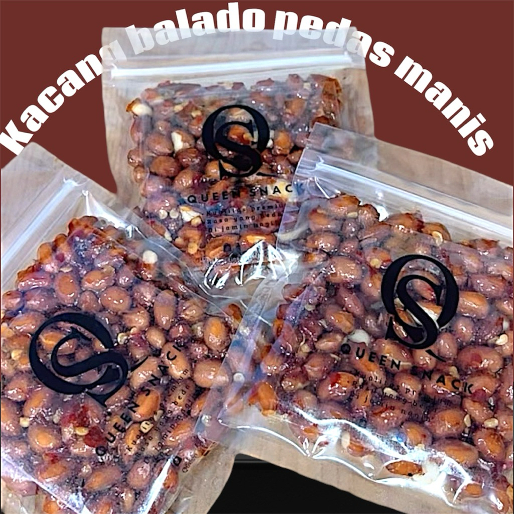 kacang balado/ kacang balado pedas manis / kacang balado karamel