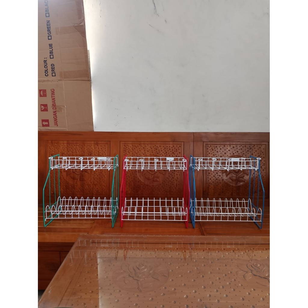 rak piring dapur/rak piring meja/rpl02