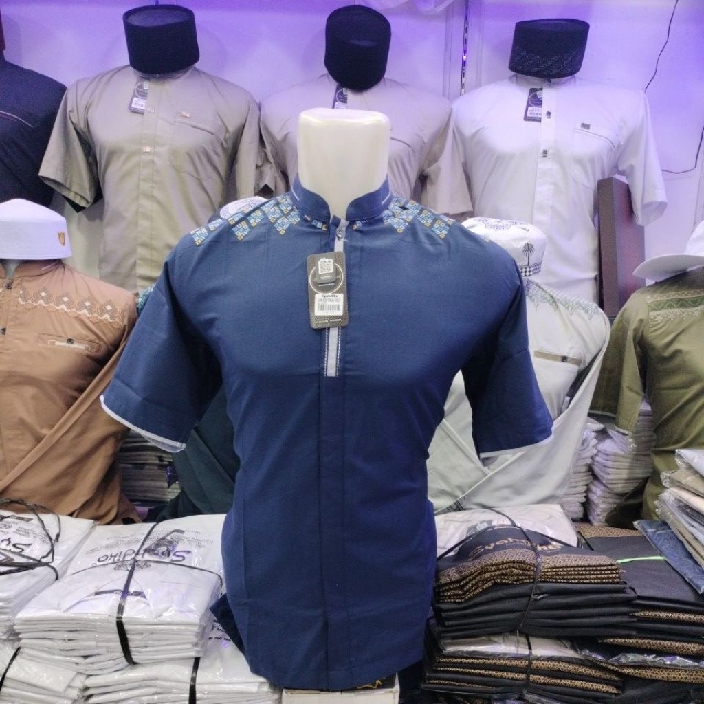 KOKO DEWASA LENGAN PENDEK WARNA mrek syahdika