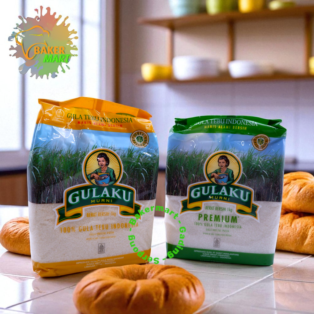 

Gulaku Gula Pasir Kuning Dan Hijau Premium 1 Kg