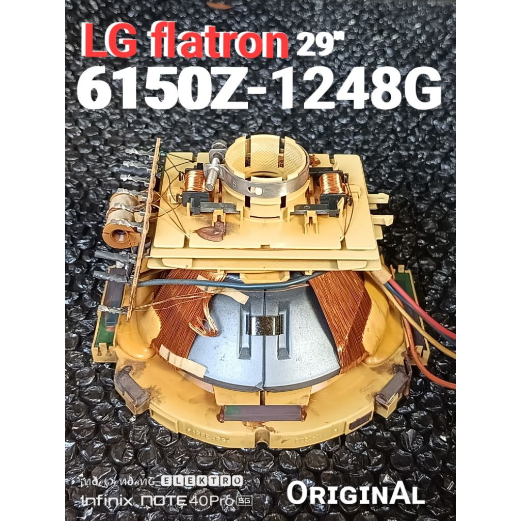Defleksi Yoke LG flatron    Yoke Tv LG flatron 29inchi   Yoke 6150Z-1248G   YOKE 6150z-1248g   Yoke 