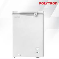 CHEST FREEZER BOX POLYTRON PCF-118 FREEZER BOX 100LITER - SELURUH INDONESIA