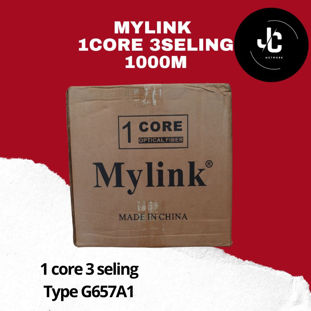Kabel FO Dropcore Mylink 1 core 3 seling 1000m 1km
