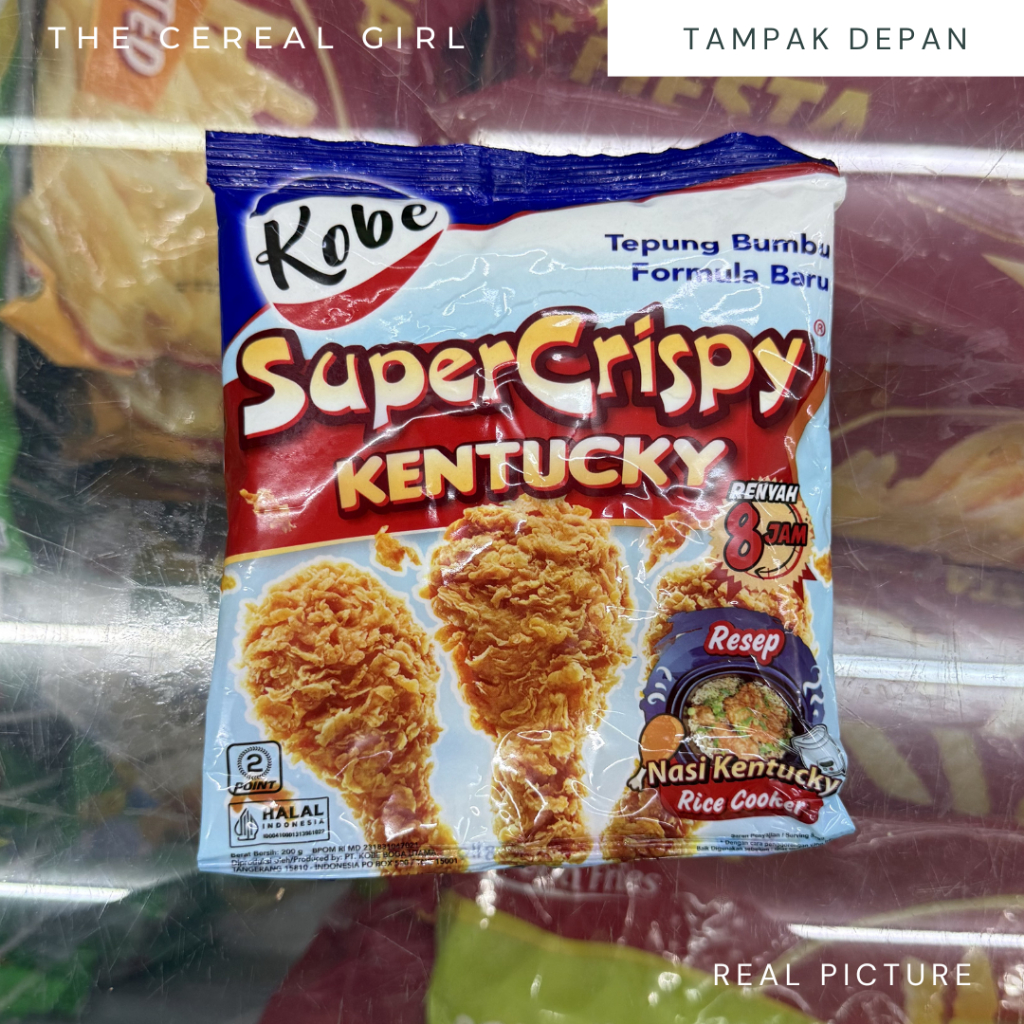 

[KONDISI BARU - 100% ORIGINAL] KOBE Super Crispy Kentucky 200gr