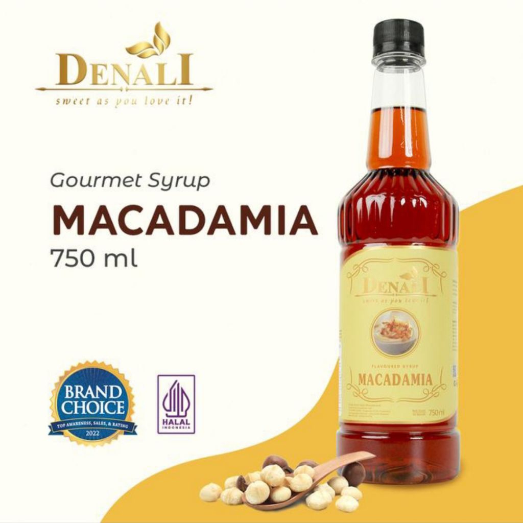 

DENALI SYRUP MACADAMIA 750 ml