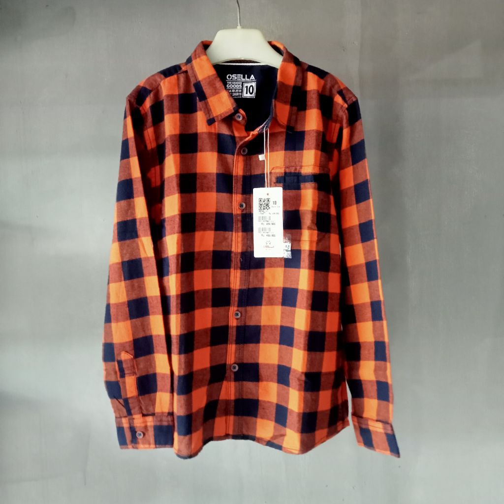 Osella Kids Kemeja Lengan Panjang Anak Laki - Laki (KAL)