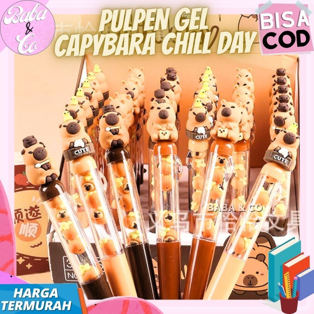 

PULPEN CETEK PUTAR CAPYBARA CHILL DAY LUCU IMUT PEN PUTAR MEKANIK CAPYBARA CHILL DAY PULPEN DIY CAPYBARA CTEK PUTAR PULPEN PUTAR CAPYBARA TERMURAH COD