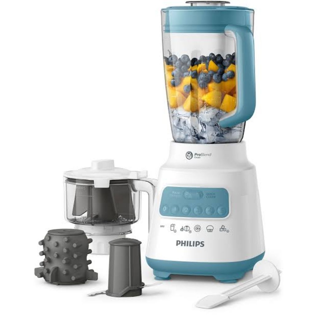 PHILIPS BLENDER HR2223 HR 2223 LENGKAP CHOPPER SAMBAL MAKER GARLIC PEALER PISAU BLADE JUICER MENGGIL