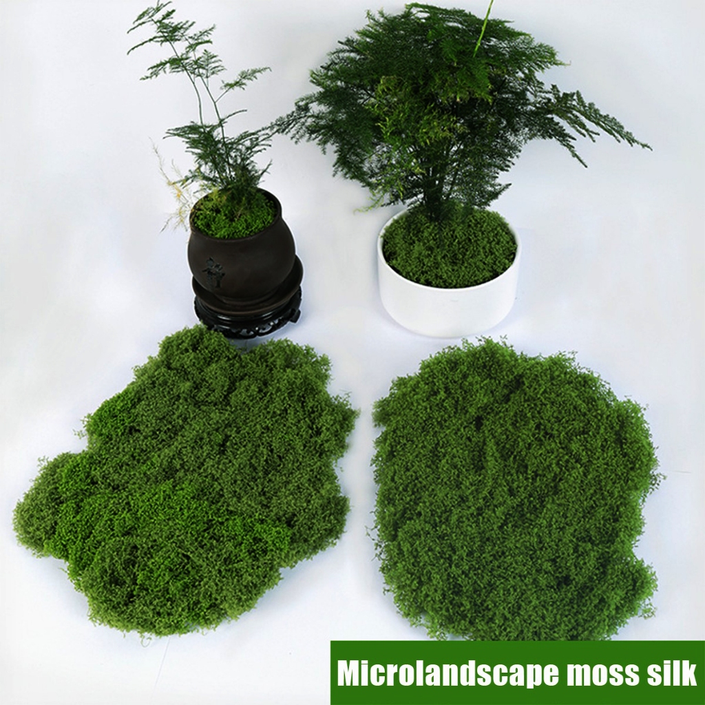 30g rumput sintetis aquarium Dekorasi bunga/rangkaian bunga, dll rumput sintetis gram outdoor