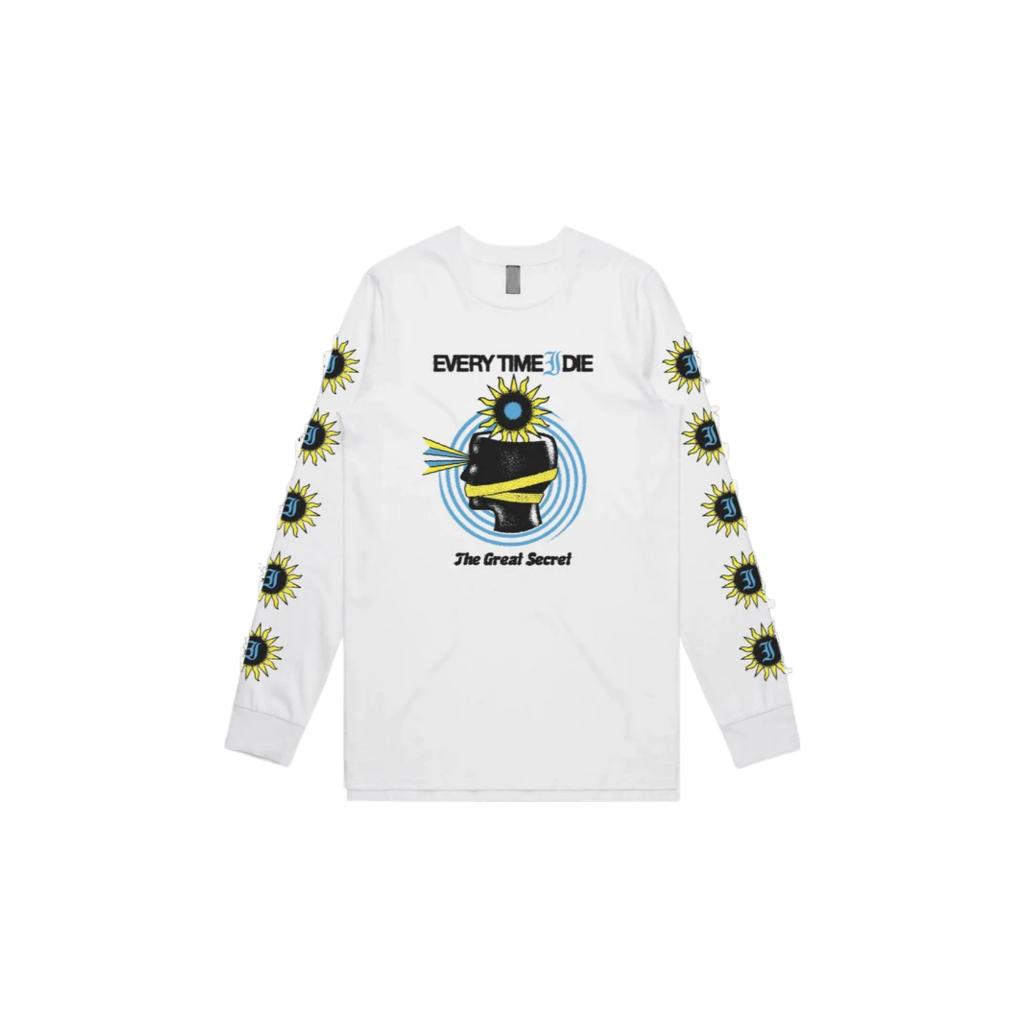 Kaos Band Every Time I Die Longsleeve The Great Secret Tshirt White