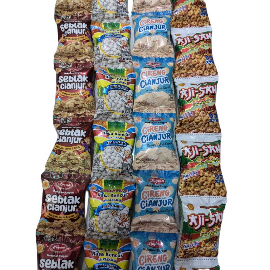 

Trio Snack Cikur Ajisan Seblak Cireng Cianjur Enak & Gurih (Renceng)