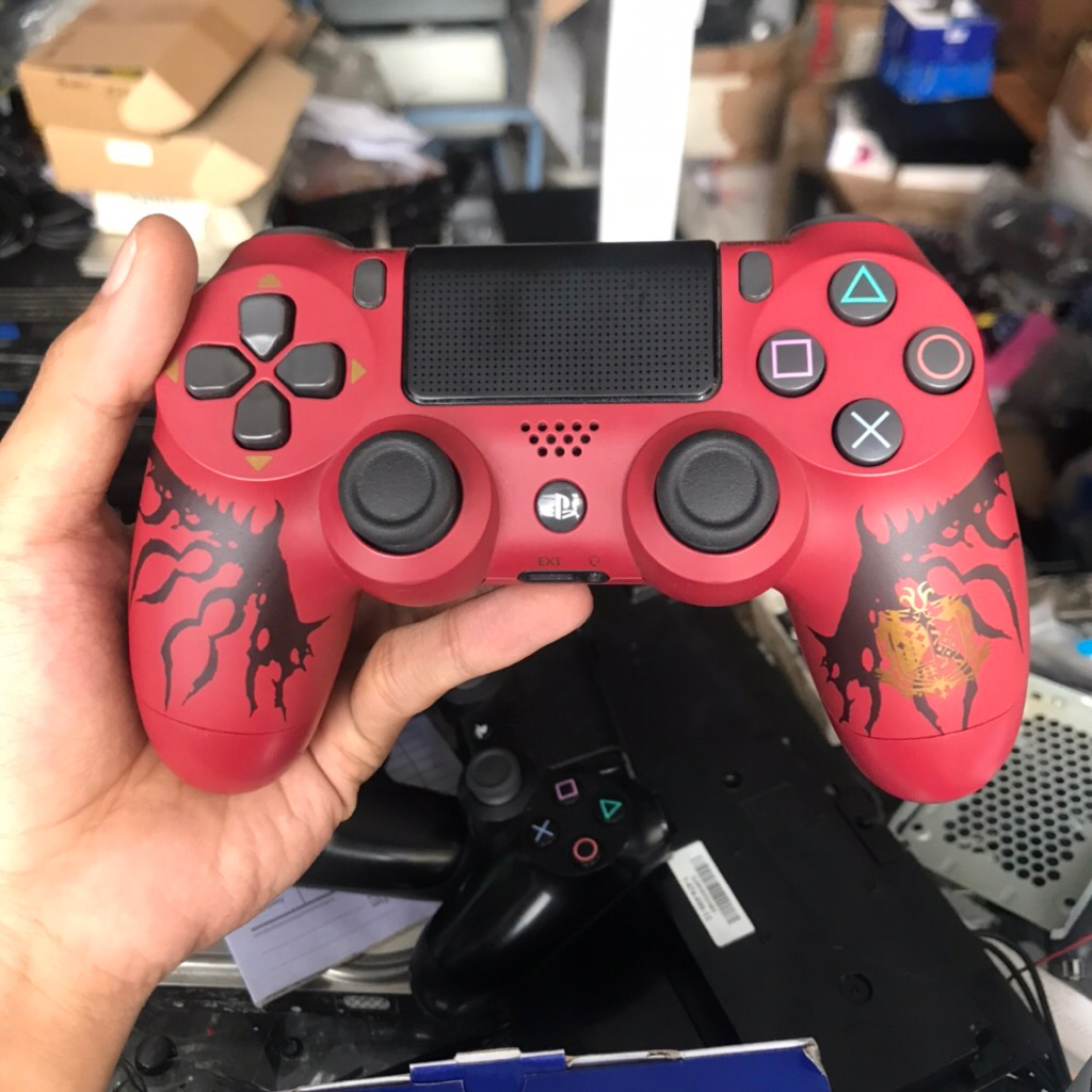 PS4 Controller Monster Hunter Limited Edition Original stik om ps 4 ori mesin