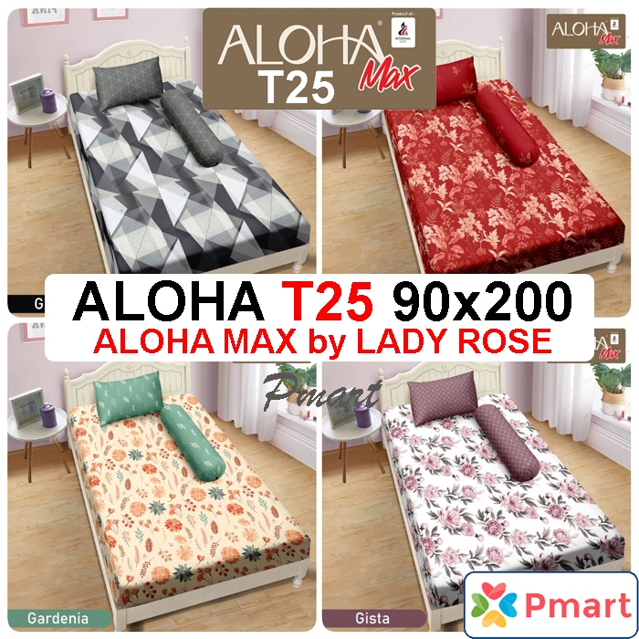 SPREI ALOHA 90x200 / SPREI ALOHA MAX SINGLE / SPREI POLOS 90x200 / SPREI ALOHA MAX 90x200