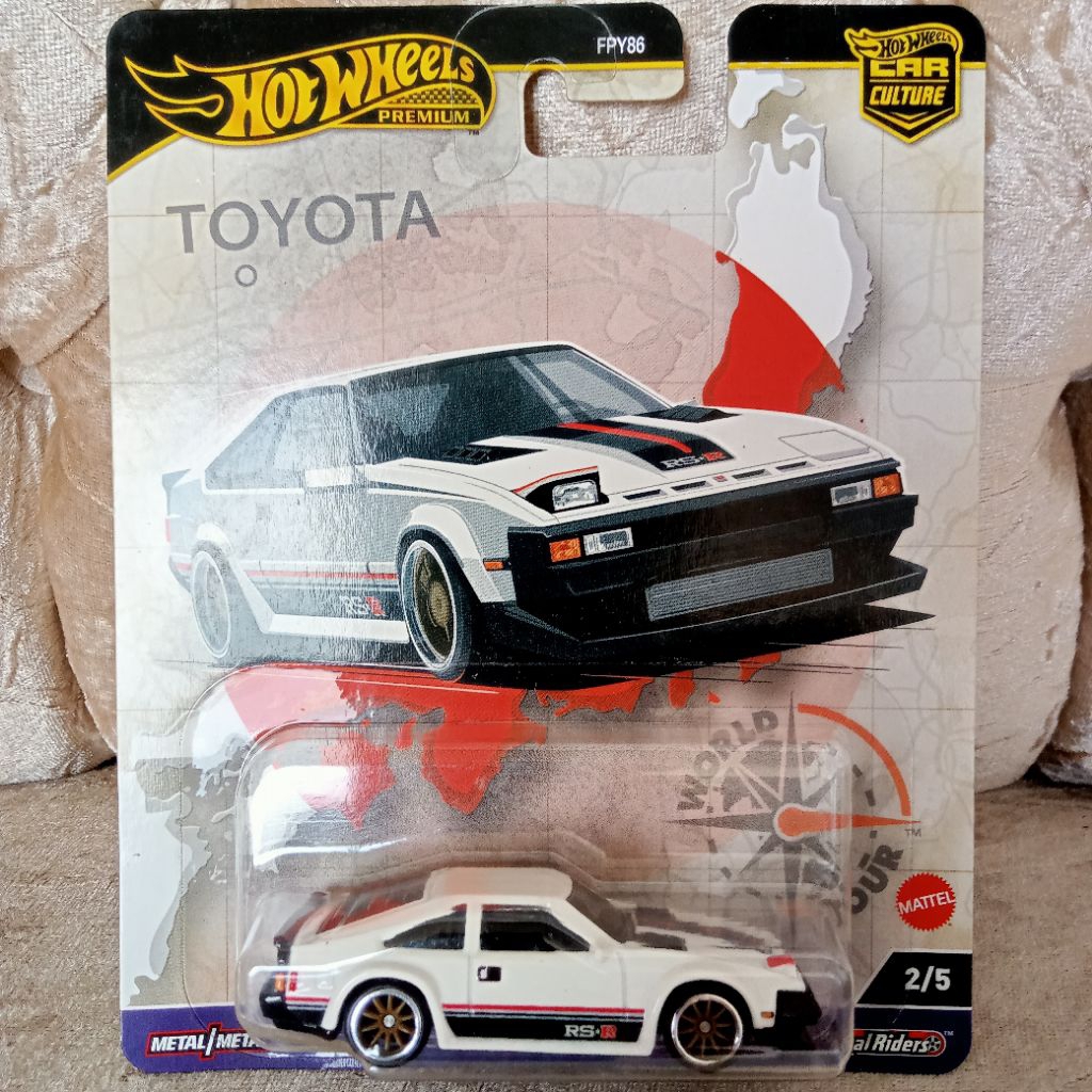 Hotwheel Premium '82 Toyota Supra Car Culture Series