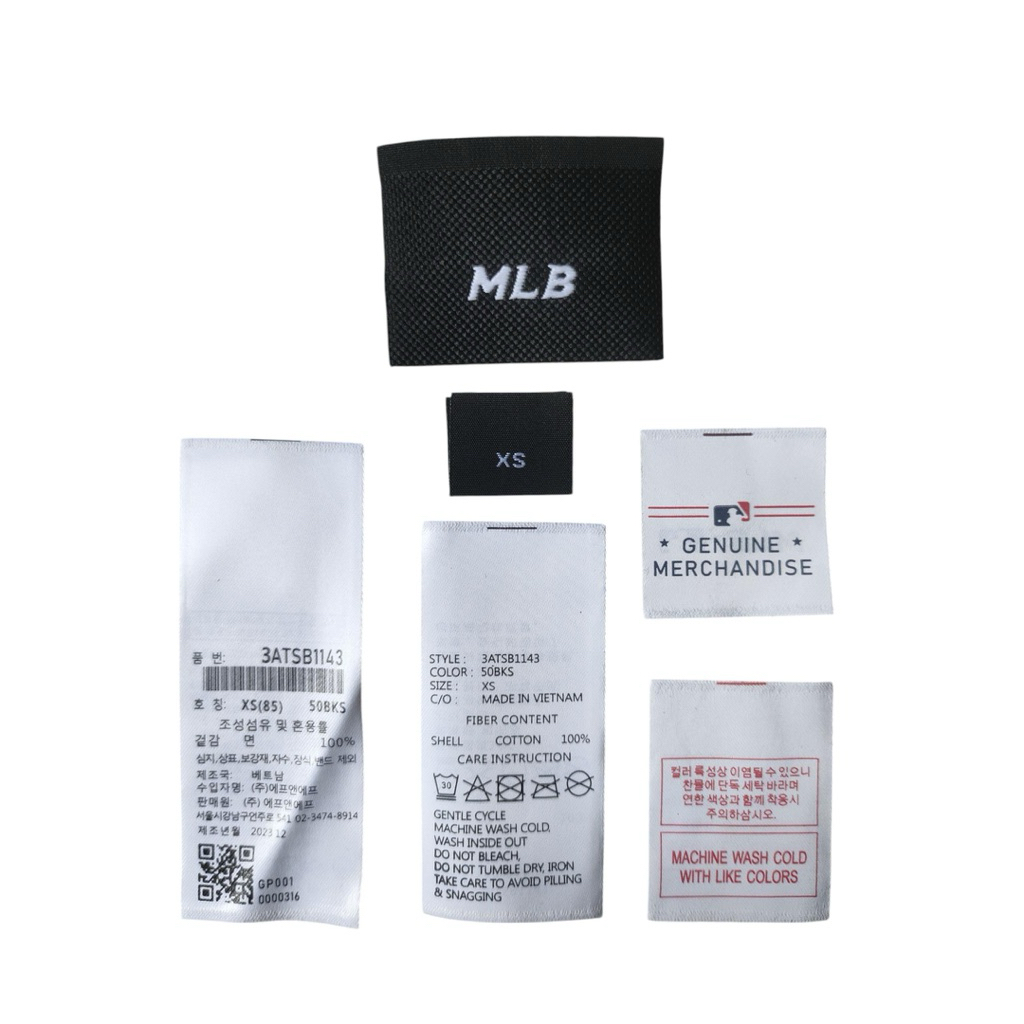 

Set Label Tag MLB High Quality Import XS-XL