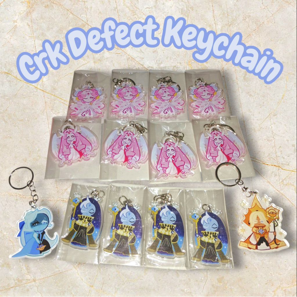 Cookie Run Kingdom Defect Keychain & Pin [Mohon Baca Deskripsi]