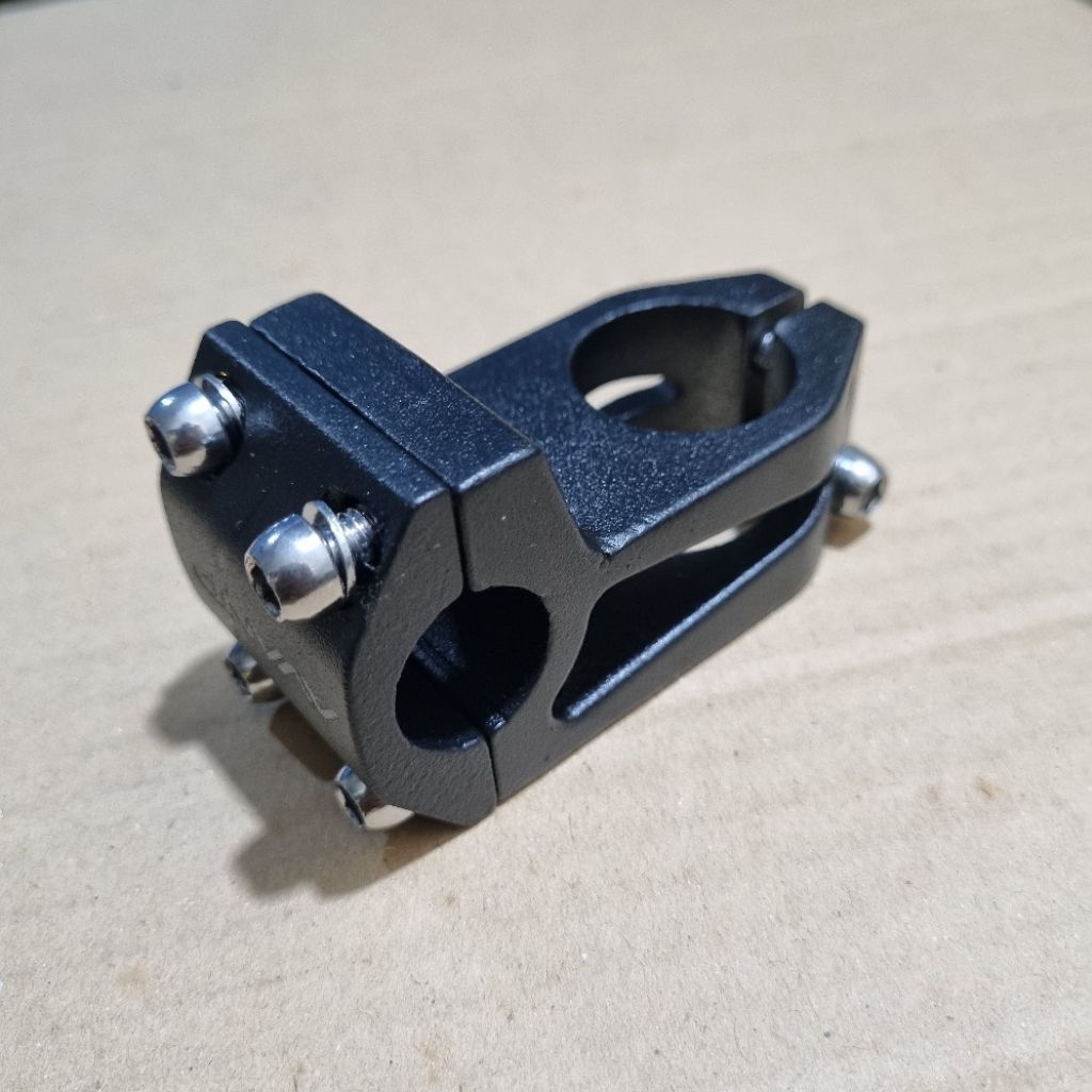 Stem BMX Fork OS 28.6 stang 22.2 hitam Alloy