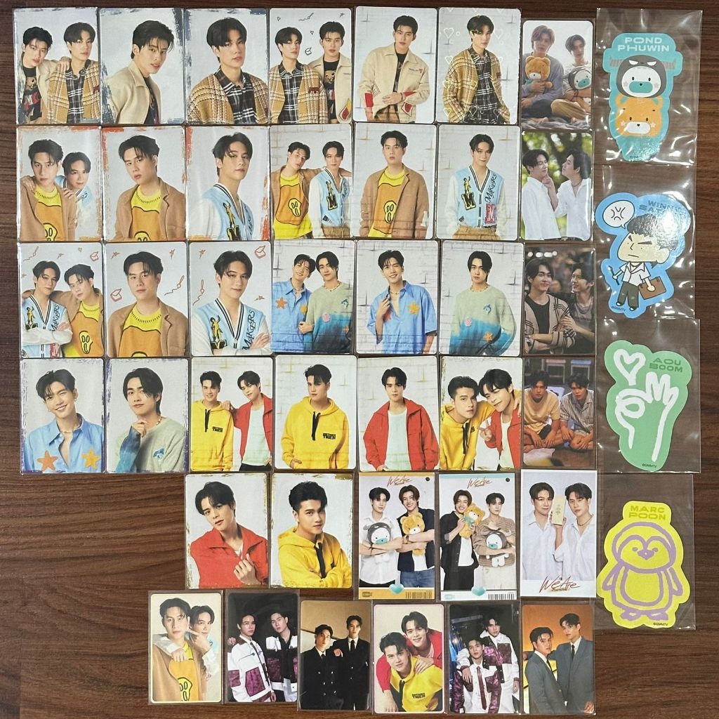 GMMTV CC PC We Are the Series Boxset Fancon Photobook Official Collectible Card Photocard - Pond Phu