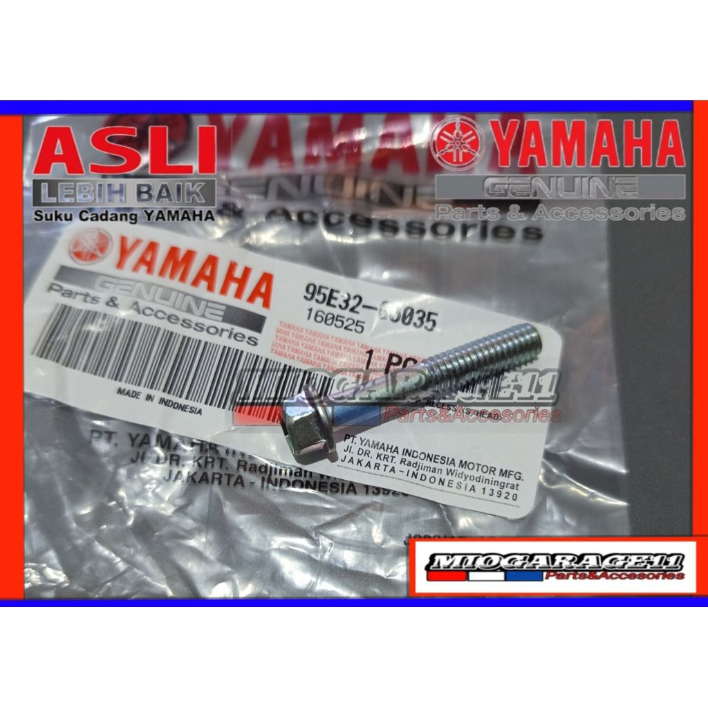 Baut Bak Bax CVT Nmax 155 New - Aerox 155 New Lexi 125 Asli Original 95E32-06035