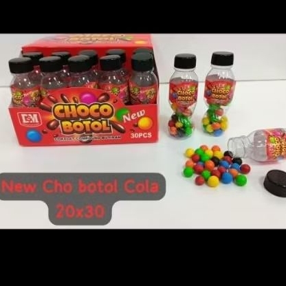 

PERMEN NEW CHO BOTOL COLA ISI 30PCS