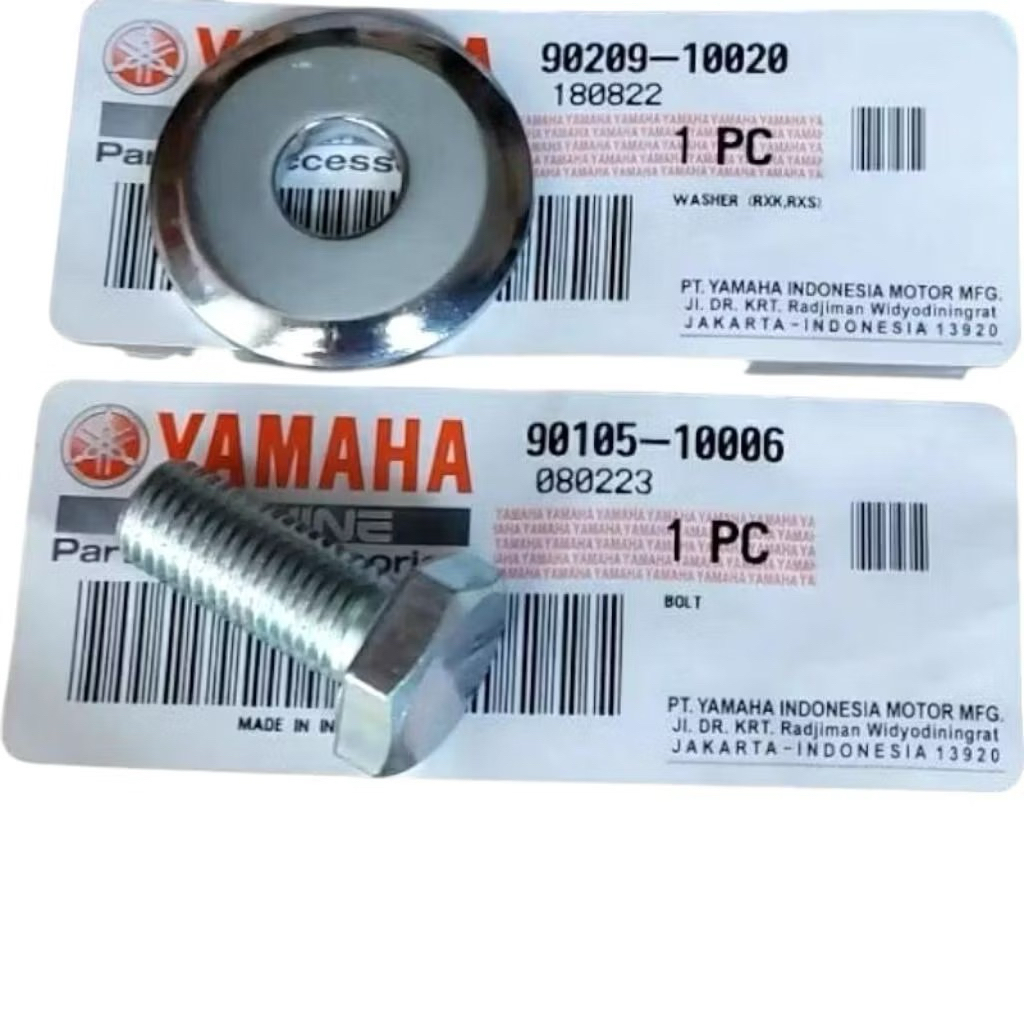 Baut + Ring Komstir Segitiga Atas Rxking Rx King Scorpio Byson Vixion Original