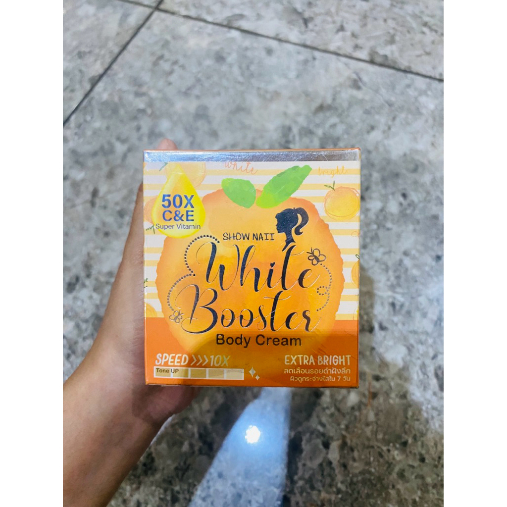 White Booster Body Cream Thailand / Cream Aura booster Thailand / Cream Cerah Thailand