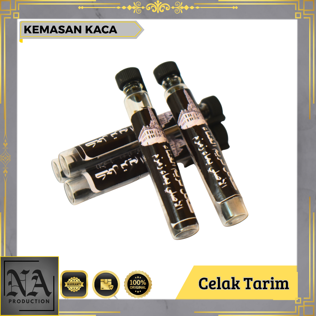 Celak Mata Arab Ori Tarim Waterproof Tahan Lama Original Eyeliner Asli tareem Campuran Air Zam zam