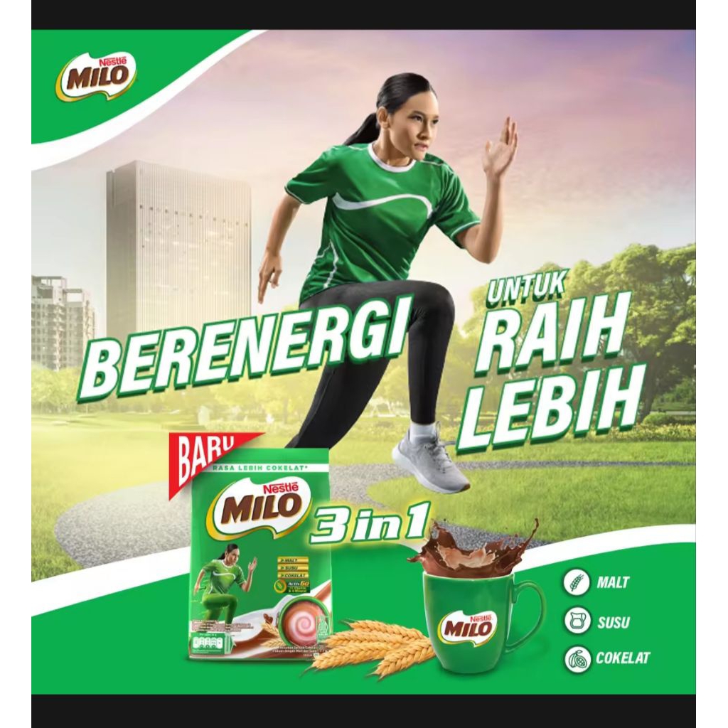 

MILO Susu 3 in 1 Pouch 990g