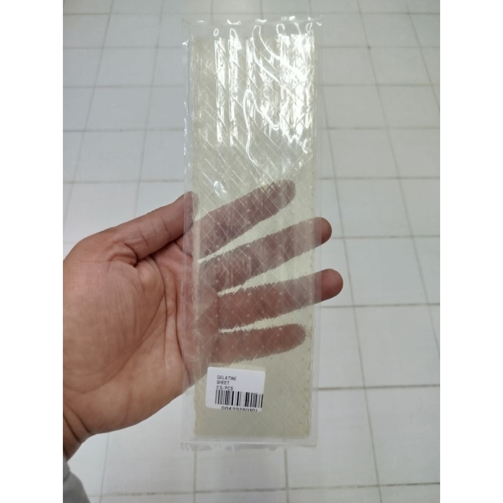 

GELATINE SHEET 5'S