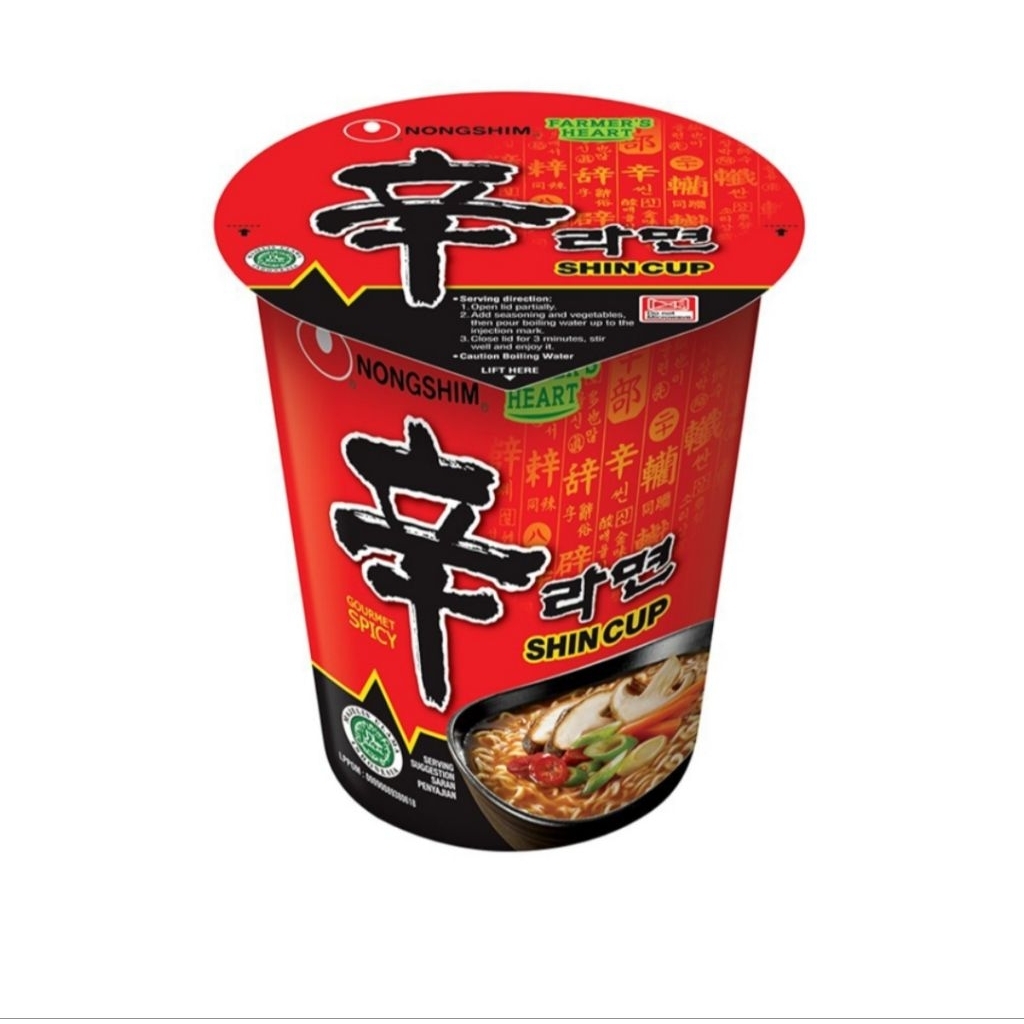 

NONGSHIM SHIN RAMYUN SPICY MUSHROOM MIE INSTAN 72GR
