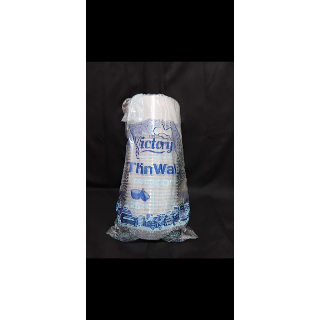 kembar suksesindo Thinwall cup bulat 200ml/Thinwall Bulat Victory