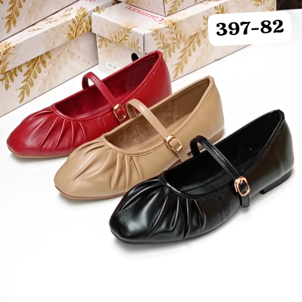Canmore Sepatu flat balet shoes yesica