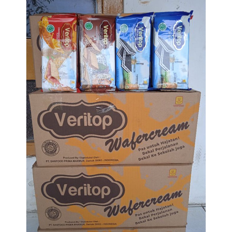 

Ready Veritop wafer 8gr wafer hajatan isi 3pcs