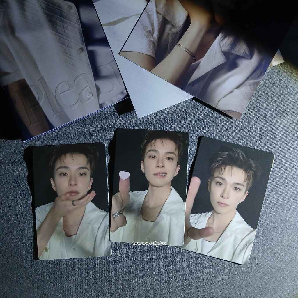 [INC ALL] Official Photocard Treasure Pleasure Blue Ver Asahi