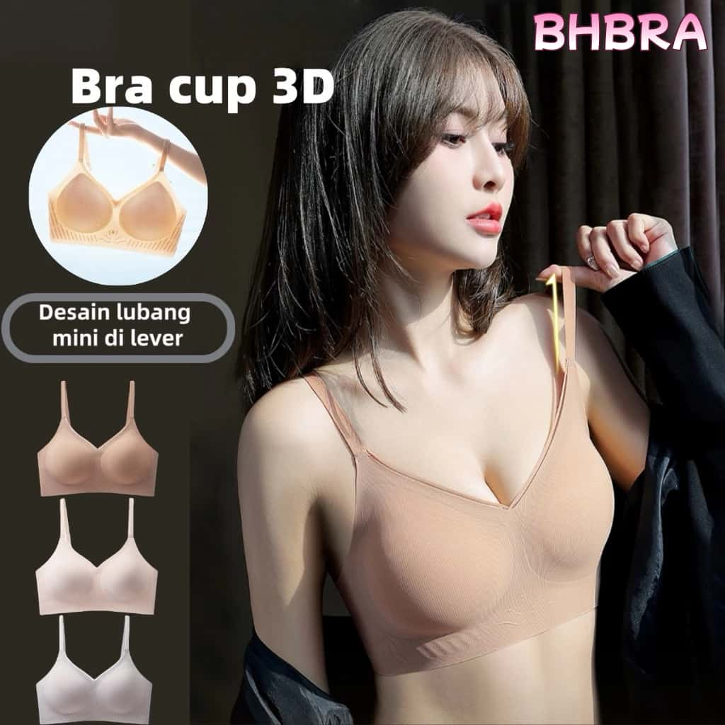 Bra punggung cantik 2025 bra seksi wanita musim panas baru tanpa cincin baja yang dapat bernapas