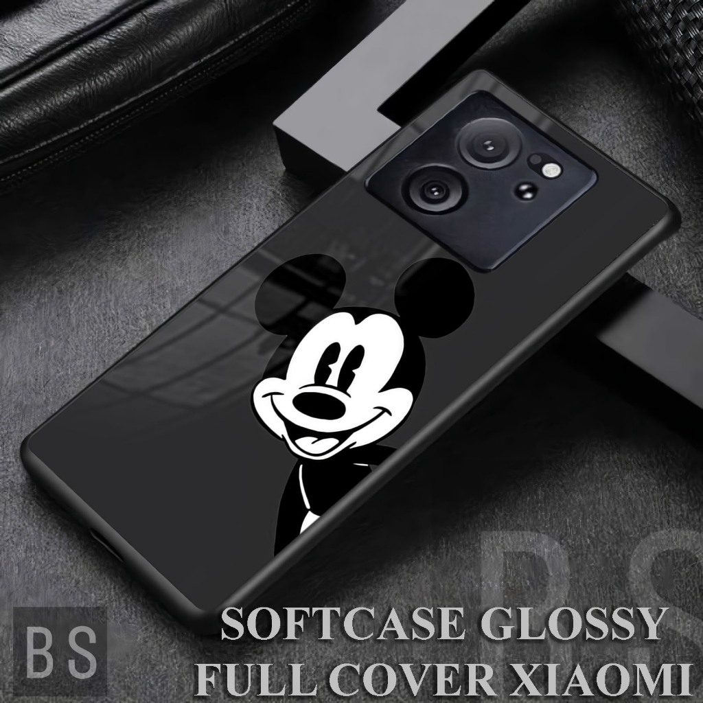 [ MK46 MICKEY MOUSE  ] Softcase MI 10T PRO,11T,11T PRO,12T,13T Case Kilau Mirror Sublime Silikon Xia