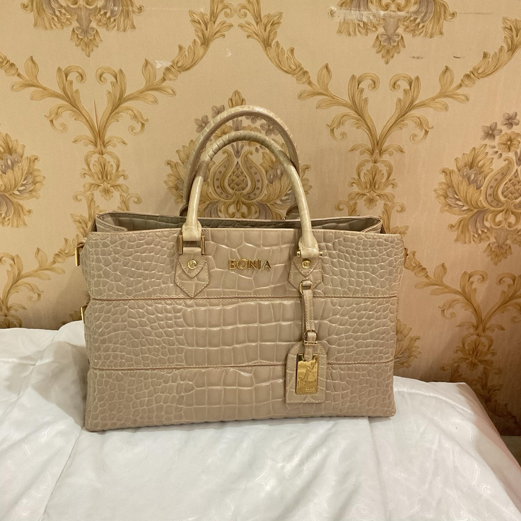 TAS BONIA SECOND PRELOVED BRAND TAS TENTENG WANITA TAS KERJA Wanita bonia original