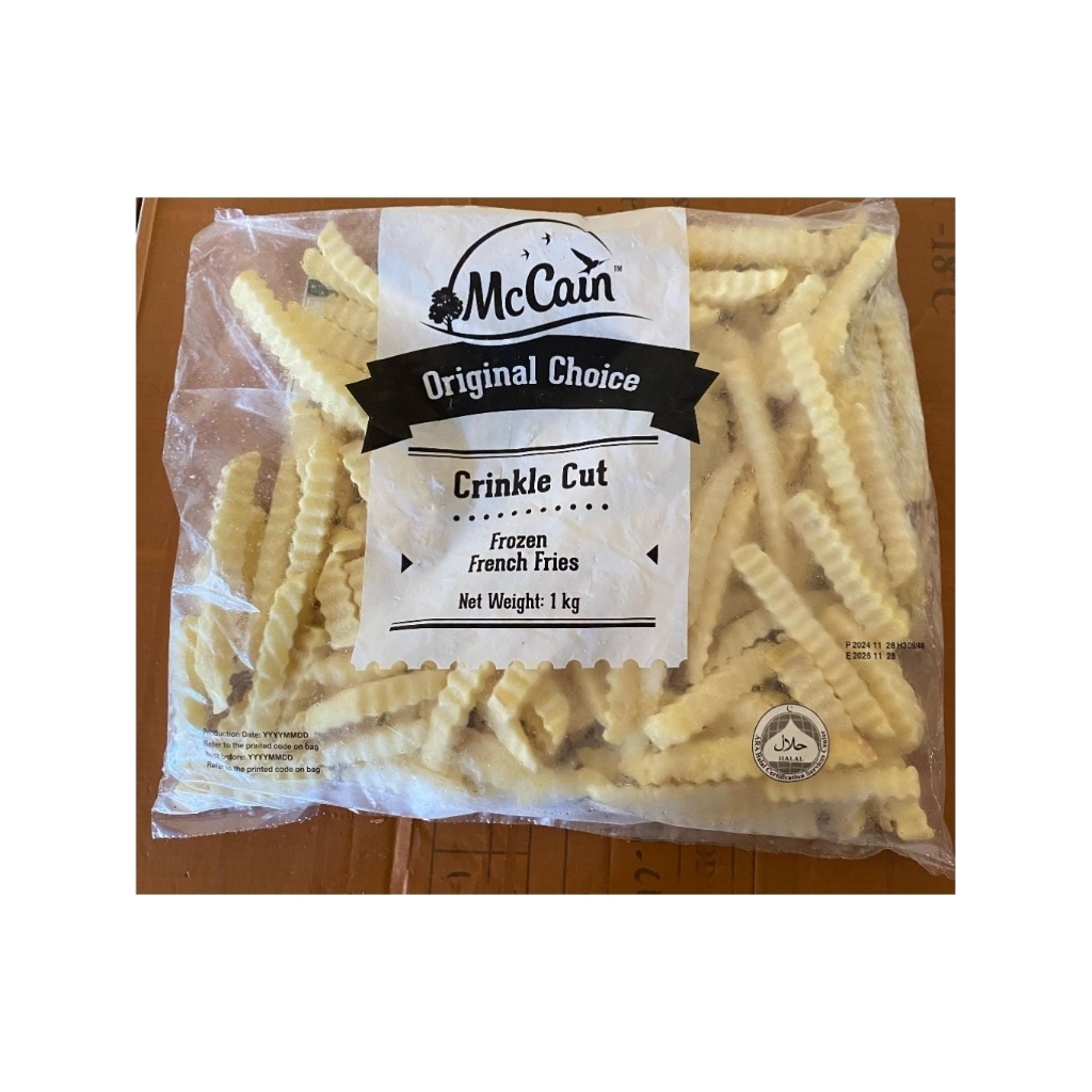 

MC Cain Crinkle cut | Kentang Bergerigi| 1kg
